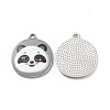 Alloy Enamel Pendants ENAM-G213-13P-2