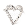 Non-Tarnish 201 Stainless Steel Open Cuff Ring RJEW-E063-51P-2