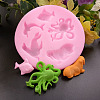 Marine Animals Shape DIY Food Grade Silicone Molds AJEW-P046-19-2