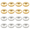 ARRICRAFT 16Pcs 2 Colors Vacuum Plating Non-magnetic Synthetic Hematite Connector Charms G-AR0004-77-1