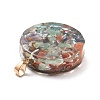 Transparent Resin Pendants RESI-P017-01G-3