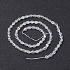 Electroplate Glass Beads X-GC885Y-3-3