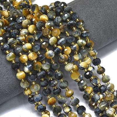 Natural Tiger Eye Beads Strands G-K389-E50-01-1