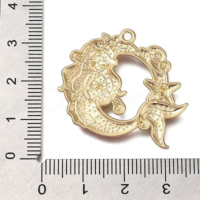 Alloy Enamel Pendants ENAM-S021-01G-A-1