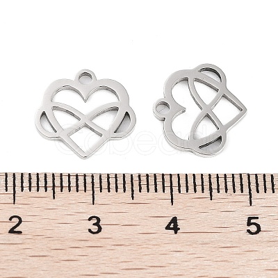 Non-Tarnish 316 Stainless Steel Charms STAS-C096-12A-P-1