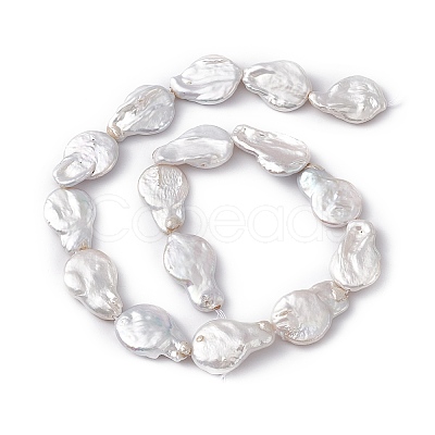 Baroque Natural Keshi Pearl Beads PEAR-N020-L16-1