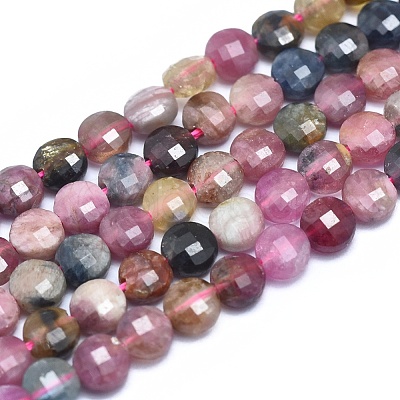 Natural Tourmaline Beads Strands G-E530-07H-1