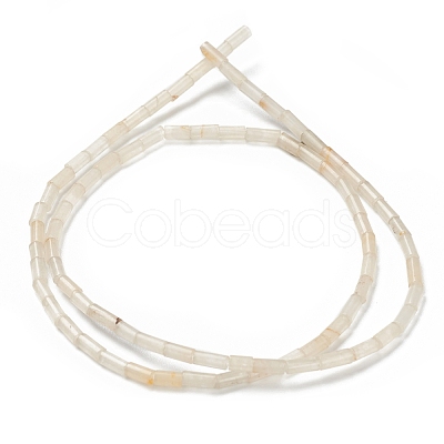 Natural Golden Silk Jade Beads Strands G-B004-A05-1