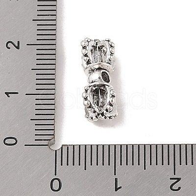 Tibetan Style Alloy Beads TIBE-Q090-56AS-1