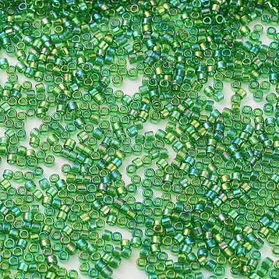 Transparent Colours Glass Seed Beads SEED-S042-14B-01-1