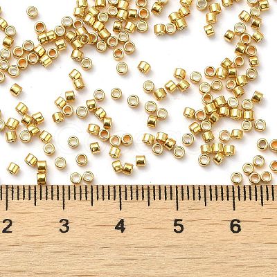 Electroplate Glass Seed Beads SEED-S042-01B-12-1