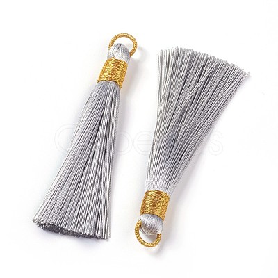 Nylon Tassel Big Pendants FIND-F008-E13-1