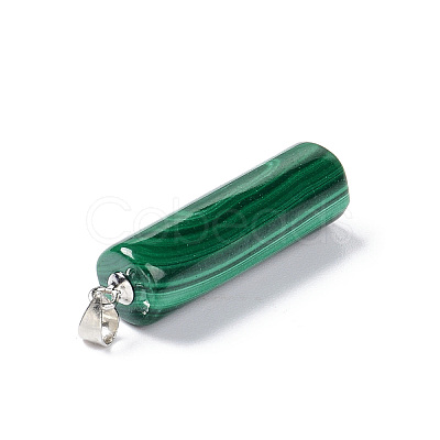 Natural Malachite Pendants G-C033-01S-1