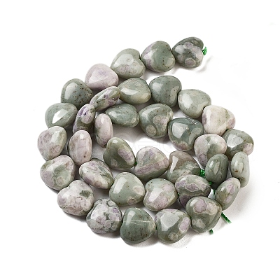 Natural Peace Jade Beads Strands G-B022-31C-1