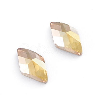 Glass Rhinestone Cabochons RGLA-L025-D03-M02-1