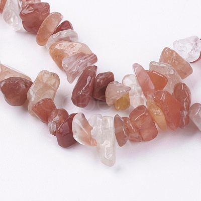 Natural Carnelian Stone Bead Strands G-R192-10-1