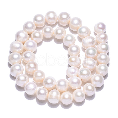 Natural Cultured Freshwater Pearl Beads Strands PEAR-N013-10E-1