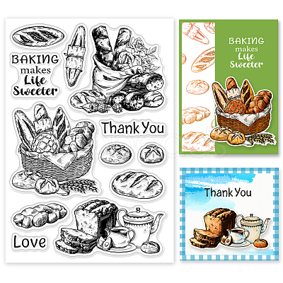 Custom PVC Plastic Clear Stamps DIY-WH0448-0596-1