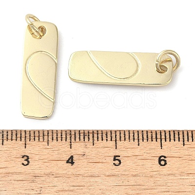 Rack Plating Brass Pendants KK-B088-07G-1