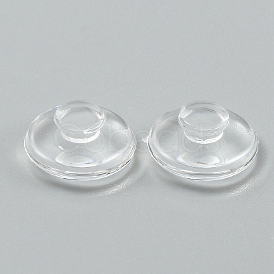 Silicone Eyeglass Nose Pads SIL-WH0014-09C-1