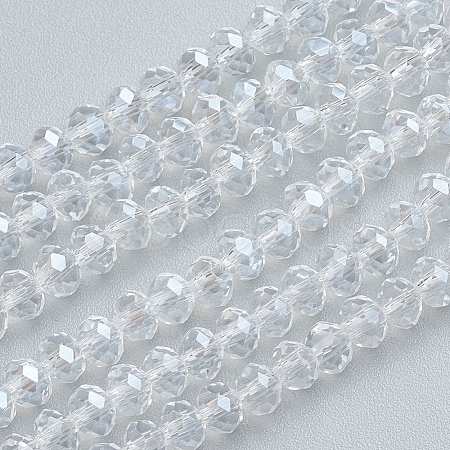 Glass Beads Strands EGLA-GR4MMY-01L-1