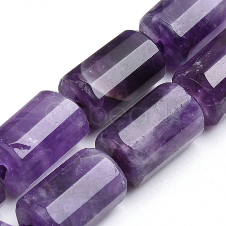 Natural Amethyst Beads Strands G-S269-03-1