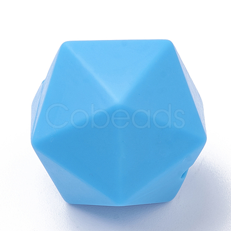 Food Grade Eco-Friendly Silicone Focal Beads SIL-T048-14mm-07-1