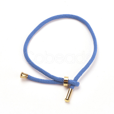 Braided Polyester Bracelet Making MAK-K010-04A-1