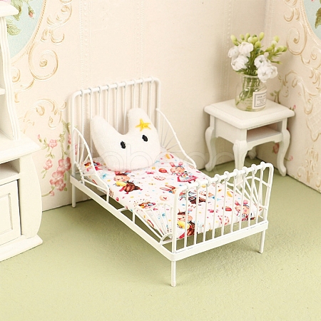 Mini Iron Children's Bed & Pillow PW-WG29734-01-1