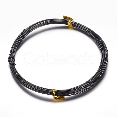 Round Aluminum Craft Wire AW-D009-3mm-5m-10-1