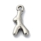 Non-Tarnish 304 Stainless Steel Pendants, Coral Branch Antler Charm, Stainless Steel Color, 18x9x3mm, Hole: 2.2mm