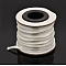 Macrame Rattail Chinese Knot Making Cords Round Nylon Braided String Threads, Satin Cord, White, 2mm, about 10.93 yards(10m)/roll