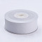 Double Face Matte Satin Ribbon, Polyester Satin Ribbon, WhiteSmoke, (1-1/4 inch)32mm, 100yards/roll(91.44m/roll)