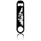 430 Stainless Steel Bottle Openers, Laser Cut, Rectangle, Mountain, 178x40x2mm