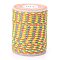 4-Ply Polycotton Cord, Handmade Macrame Cotton Rope, for String Wall Hangings Plant Hanger, DIY Craft String Knitting, Yellow, 1.5mm, about 4.3 yards(4m)/roll