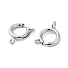 304 Stainless Steel Spring Ring Clasps STAS-Q215-45P-02-2