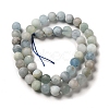 Natural Aquamarine Beads Strands G-I349-01C-2