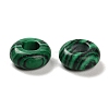 Synthetic Malachite European Beads G-R488-02K-2