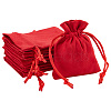 DELORIGIN 12Pcs Velvet Cloth Drawstring Bags TP-DR0001-01A-01-1
