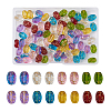 Cheriswelry 96Pcs 8 Colors Transparent Glass Beads Strands GLAA-CW0001-04-29