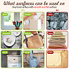 12 Sheets 12 Style PVC Stickers DIY-WH0570-001-5