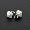 ABS Plastic Imitation Pearl Charms KK-N242-017-4