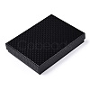 Rhombus Textured Cardboard Jewelry Boxes CBOX-T006-01A-3