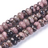 Natural Rhodonite Beads Strands G-F642-03-1