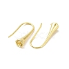 Rack Plating Brass Earring Hooks KK-F839-030A-G-2