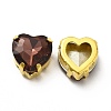 Heart Shaped Sew on Rhinestone GLAA-C024-15D-2