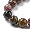 Natural Tourmaline Beads strands G-C076-6mm-10-6