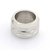 304 Stainless Steel Column Large Hole Beads STAS-J012-04-1