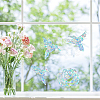 16 Sheets Waterproof PVC Colored Laser Stained Window Film Static Stickers DIY-WH0314-084-7