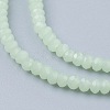 Imitation Jade Glass Beads Strands GLAA-G045-A04-3